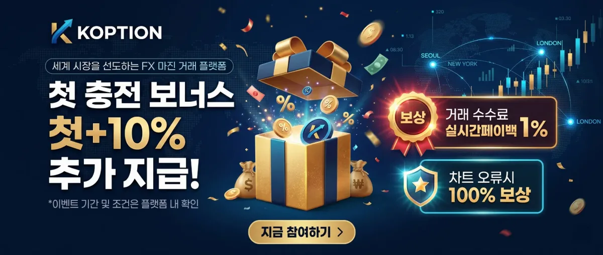 FX마진거래 란 무엇일까? FX마진거래 KOPTION